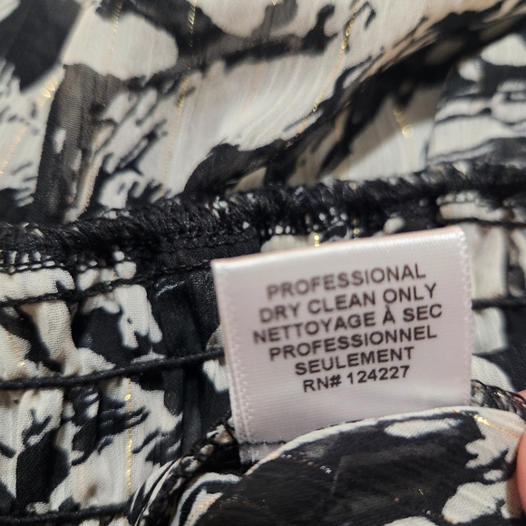 MISA Los Angeles Diya Dress in Tonal Abstract Size XS - Picture 7 of 7